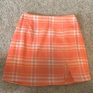 Plaid Skirt
